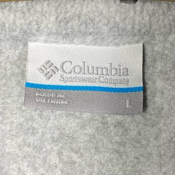 COLOMBIA “Benton Springs” Full Zip Fleece Jacket Women’s Size L - Picture 7 of 9
